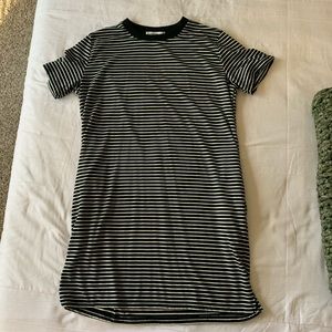 Striped T Shirt Dress